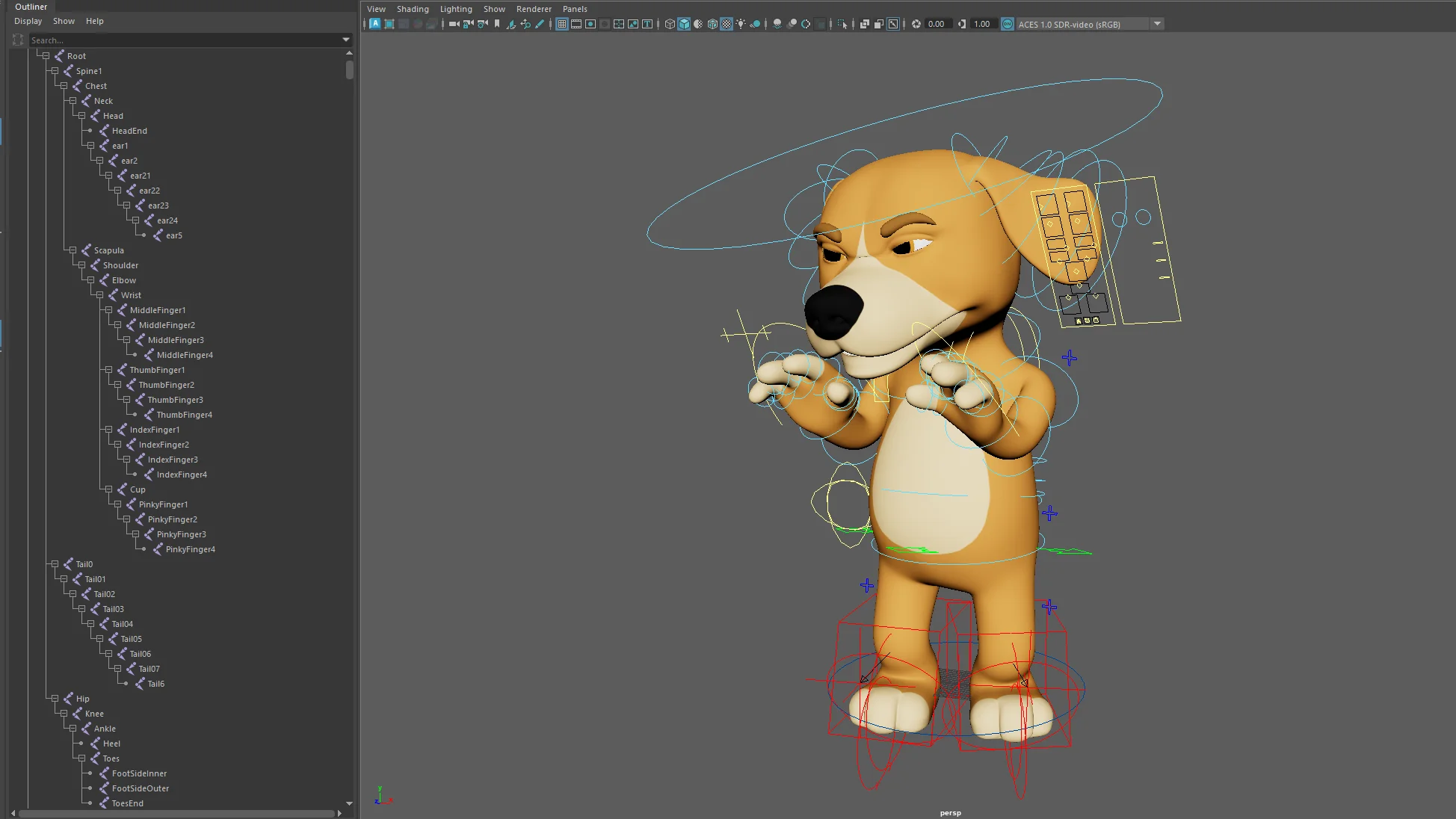 Advanced Skeleton rig in Maya